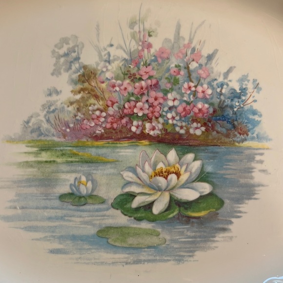 Taylor Smith Taylor - Victorian Decorative Plate 11.5" x 8.5" - Picture 2 of 7